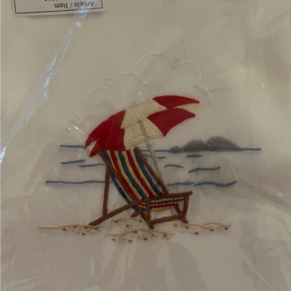 Beach hand towel for kitchen, bathroom, or just plain decor.